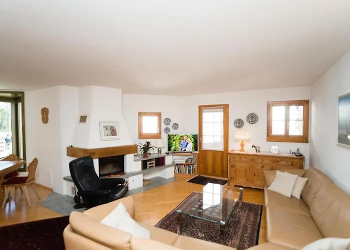 Apartment Chesa Aquileja Trueb By Interhome Pontresina
